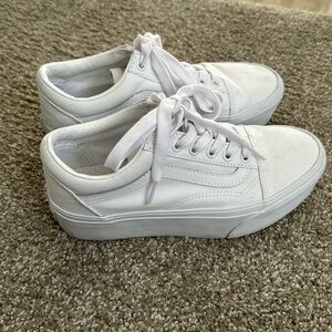 Women’s stackform platform vans